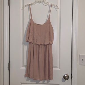 H&M layered mini dress